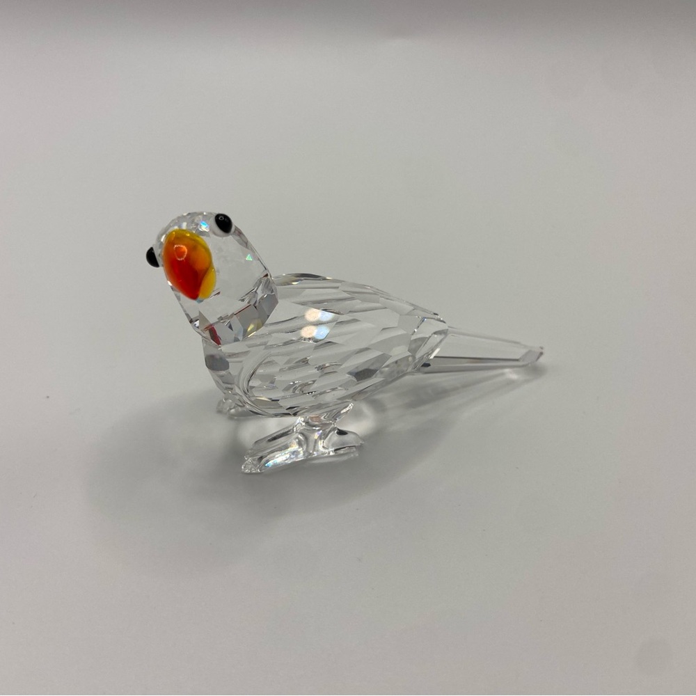 SOLD Swarovski Crystal Standing Parrot
